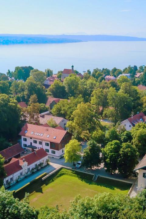Luftaufnahme des Landheim Ammersee