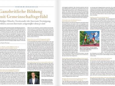 Artikel von Rüdiger Häusler in "Prima lernen" dem Magazin zu den Bildungstagen 2026
