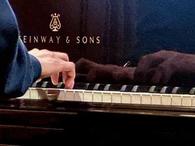 Pianospiel am Steinway Flügel