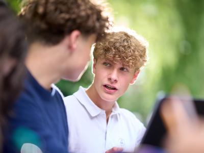 Landheim Ammersee, Zwei Schüler im Austausch