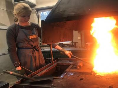 Landheim Ammersee, Schlosserei in Aktion 