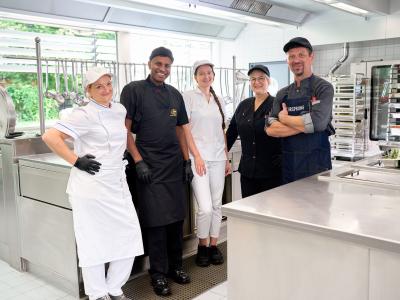 Landheim Ammersee, das Küchenteam