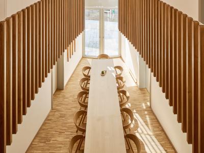 Landheim Ammersee Architekturbild Buchenhäuser