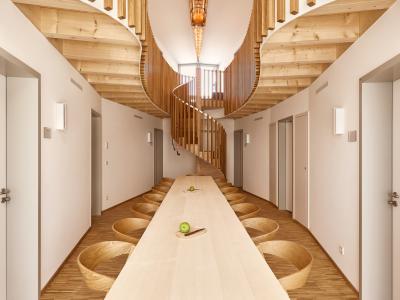 Landheim Ammersee Architekturbild Buchenhäuser