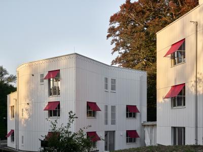 Landheim Ammersee Architekturbild Buchenhäuser