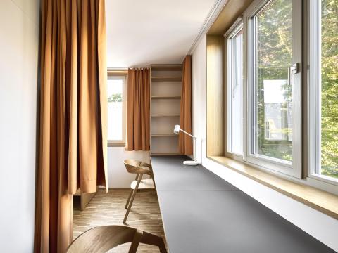 Internatszimmer ohne Personen