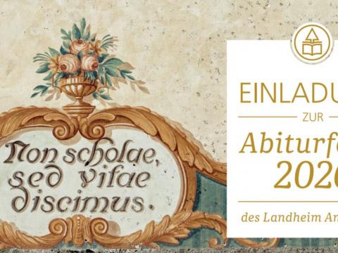 Front Abitureinladung 2026