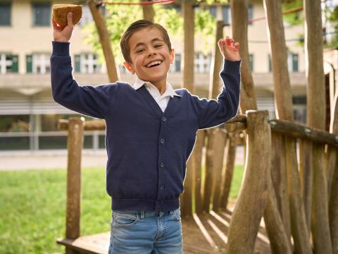 Landheim Ammersee, Gemeinschaft, Junge in Pose