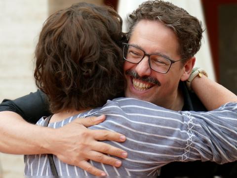 Landheim Ammersee, Umarmung zweier Altlandheimer