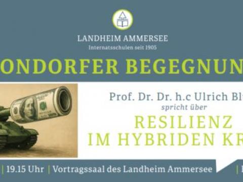 Einladungskaret Schondorfer Begegnungen