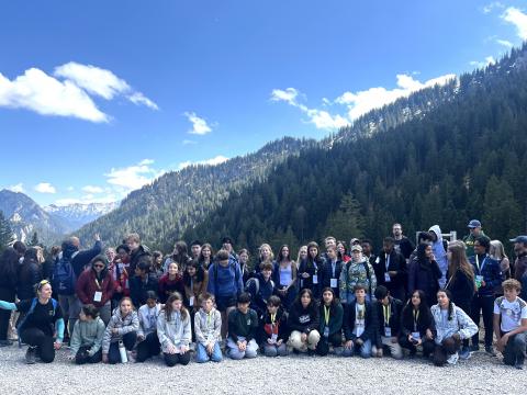 Gruppenbild am Kolbensattel