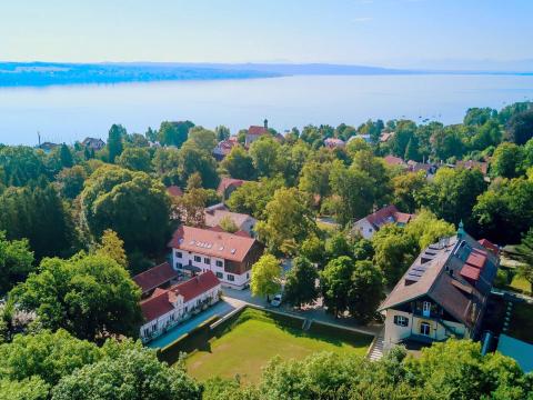 Luftaufnahme des Landheim Ammersee