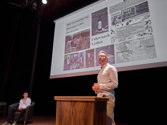 Vortrag über Lesbos