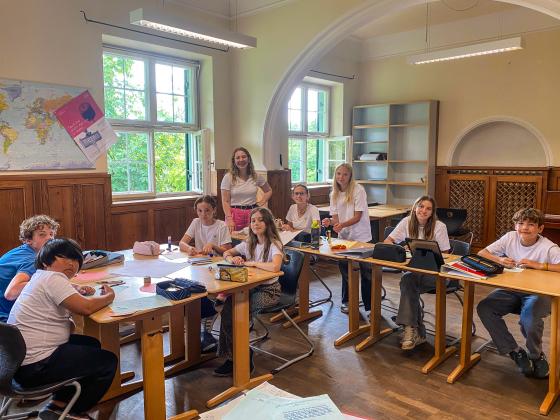 Deutschunterricht im International Summer Camp