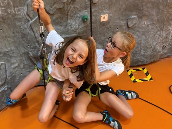 Kletterspaß am Seil