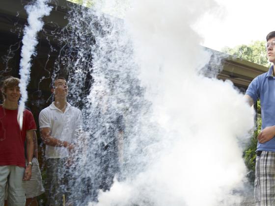 Landheim Ammersee, Unterricht Chemie