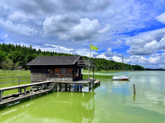 Ammersee mit Steg